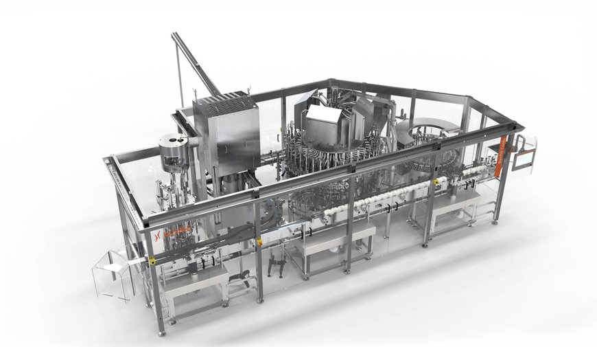 KRONES BARIFILL CANTO DE KOSME: LLENADORA COMBINADA PARA BOTELLAS DE VIDRIO Y LATAS DE BEBIDA